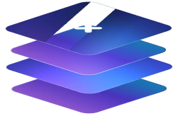 Картинка слои цветная